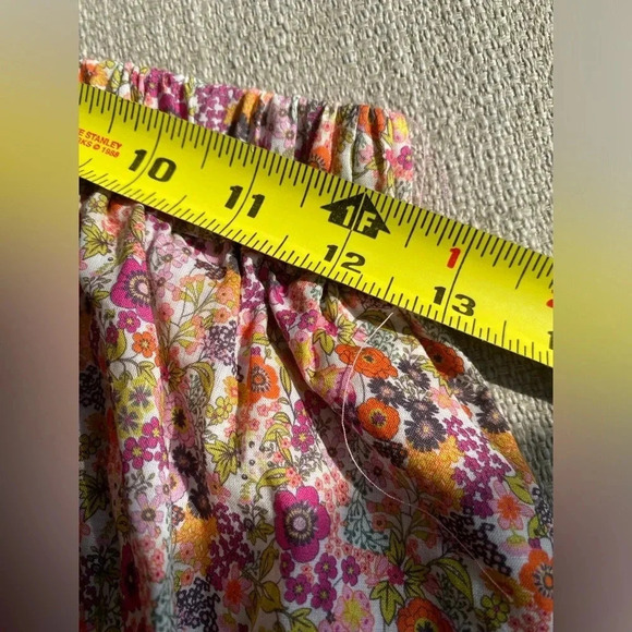 Gingham Palace Set Women’s Small Sixtine Blouse and Sandrine Shorts Floral - Picture 15 of 15